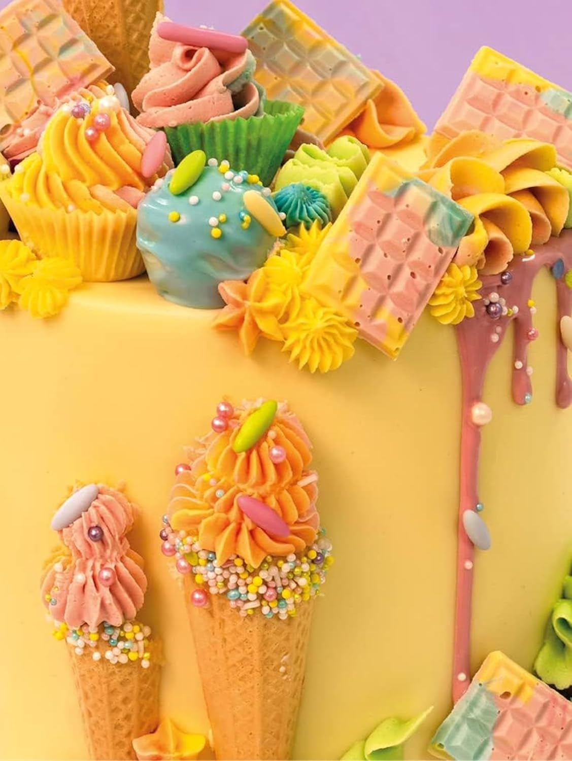 Sugarflair Pastel Mixer potravinářské barvivo na olejové bázi, bílé - Potravinářské barvivo na čokoládu, máslovou smetanu, cukrovou pastu a všechny potravinářské přísady rozpustné v tucích - 30 ml