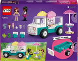 LEGO Friends Náklaďák na zmrzlinu Heartlake City Hrací sada 2 figurky a zajíček Stavebnice 4 roky stará holčičí postavička Stavebnice Minifigurka 42644 Stavebnice Besuche den LEGO-Store