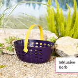 BABY born 832790 Weekend Fishing – sada doplňků pro rybářské panenky s lehátkem, odkládacím stolkem, sklenicí, košíkem, káčátky a rybářským prutem a růžovou dlouhou košilí, růžová