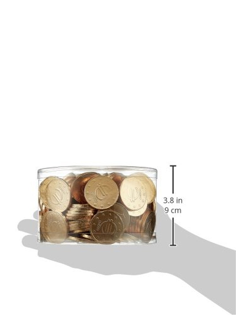 Theobroma Goldgeld Schokoladen Euro, Lose Münzen in Der Dose, 1Er Pack (1 X 1 Kg) Naty Shop