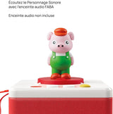 Zvuková figurka The Three Little Pigs - příběhy se zvukem - hračka, vzdělávací obsah, francouzská verze, děti od 4 do 6 let Bebe Toys Naty Shop
