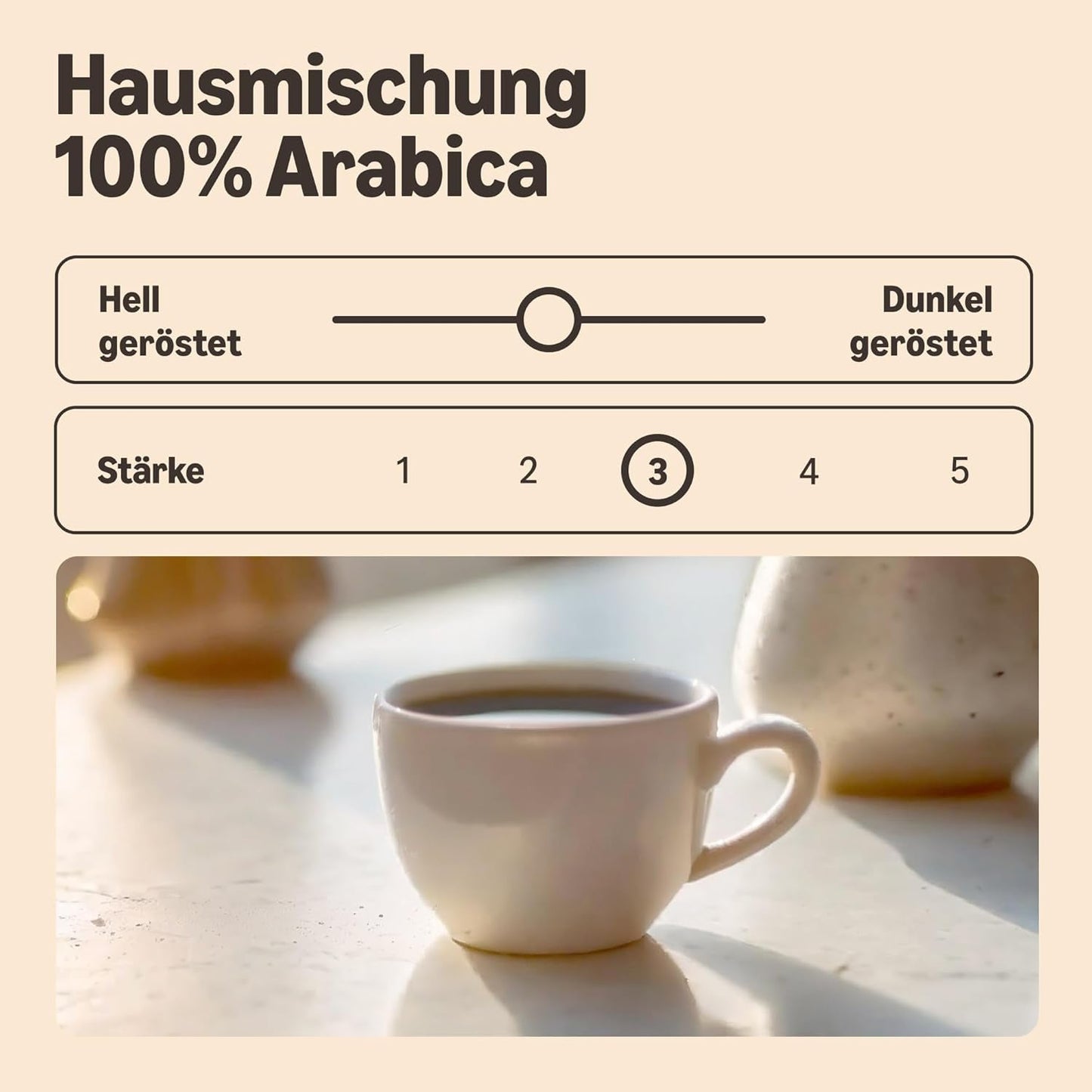 od Amazon Kaffeebohnen, Mittlere Röstung, 100% Arabica, Amaretto, 2 kg (2 balení po 1 kg)