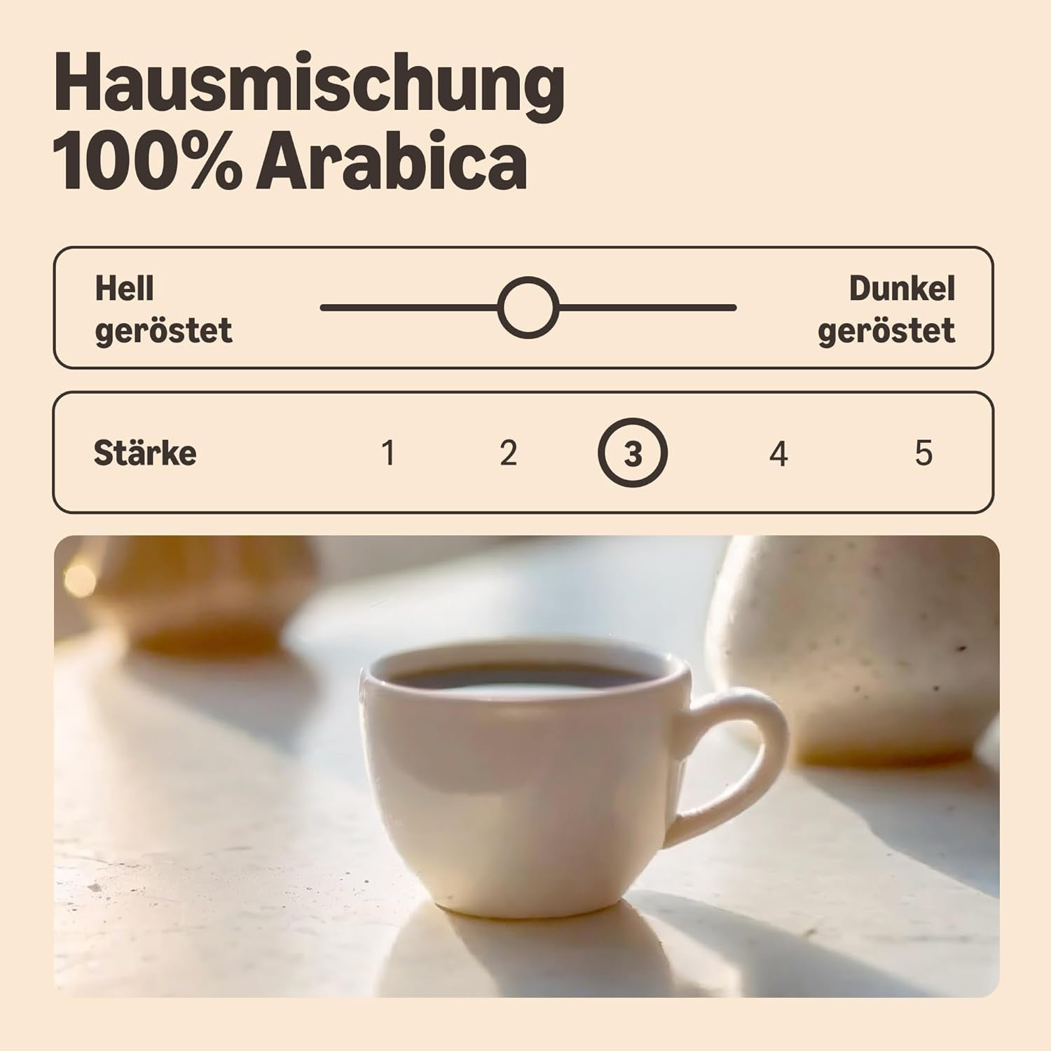 od Amazon Kaffeebohnen, Mittlere Röstung, 100% Arabica, Amaretto, 2 kg (2 balení po 1 kg)