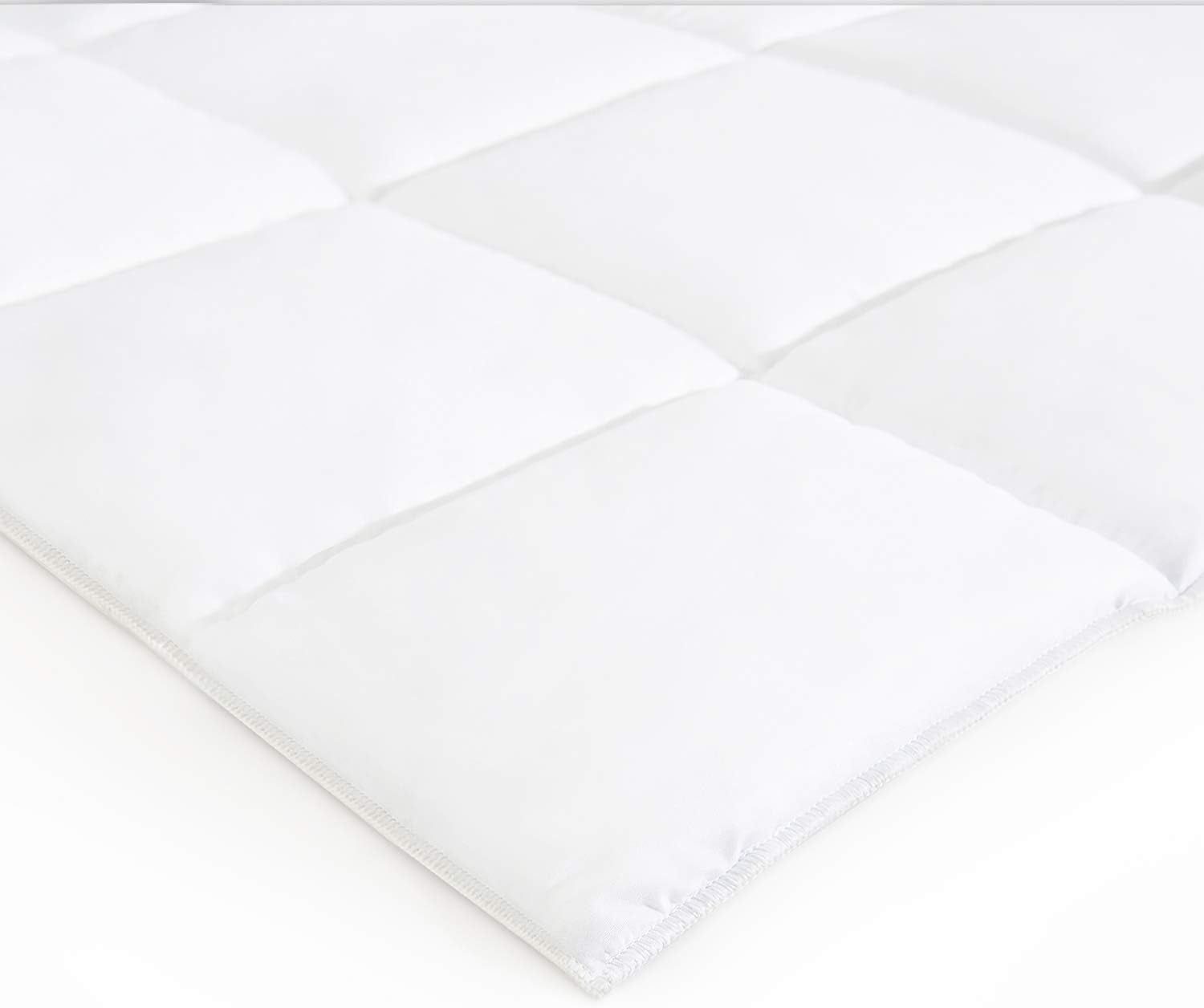 Peřina 135X200 Cm Peřina pro všechna roční období Oekotex 100 pratelné mikrovlákno Bílá peřina Peřiny a přikrývky Naty Shop