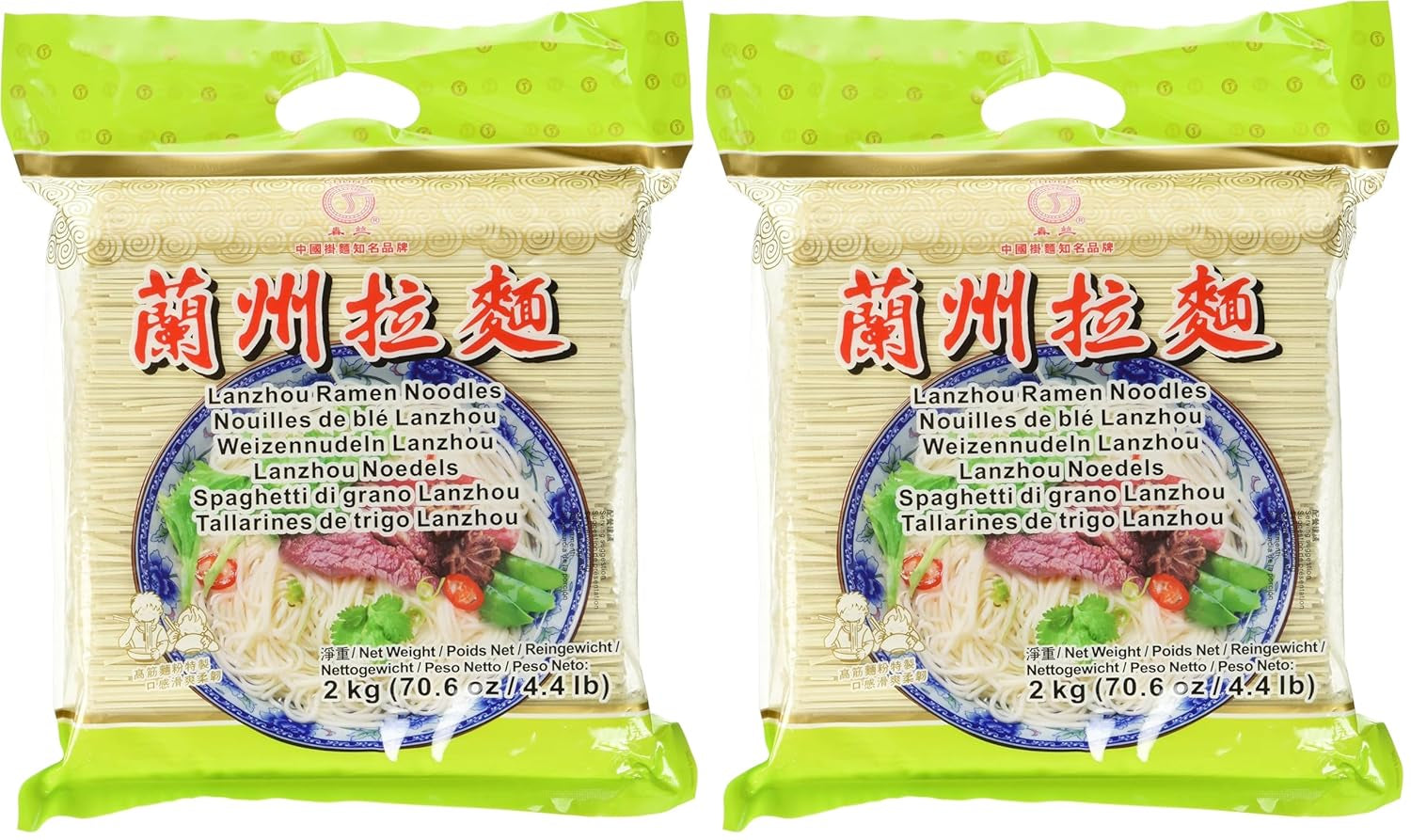 Pšeničné nudle (Lanzhou), 1 balení (1 x 2 kg)