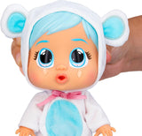 Cry Babies Loving Care Panenka Kristal, panenka Kristal Loving Care se 3 doplňky pro hru na doktora, ošetřovatelskou péči, pláč se skutečnými slzami, hračka pro 18měsíční miminko