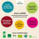 Herbaria Safran-Fäden bio 0,5g im Glas – Bio Saffron-Fäden aus dem Bericht Safran-Ort Taliouine v Maroku – Safranfäden v Premium Bio-Qualität – Saffron Premium - Safran première kategorie