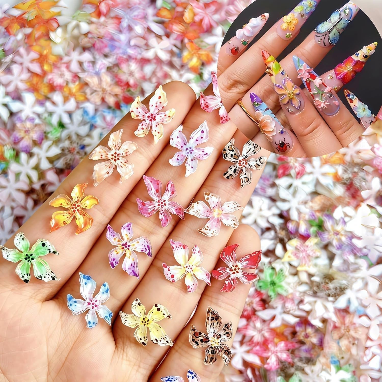GZMAYUEN 920Pcs Zlatá Stříbrná Perlen s plochým zády pro nehty, Halbrunde Weiße Beige Perlen na nehty, Kleine Halbrunde Perlen s plochým zadním dílem Für DIY Nail Art Decor