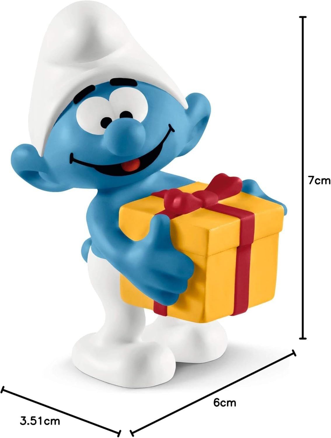 Schleich 20816 Šmoulové S dárkem, Pro děti od 3 let, Šmoulové - hrací figurka Akční figurky Naty Shop