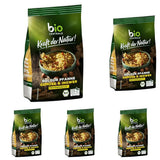 Biozentrale Bulgur v tácku se zeleninou a zázvorem | 200 g ideální pro rychlé jídlo s sebou | zdroj veganských bílkovin | snadné na přípravu