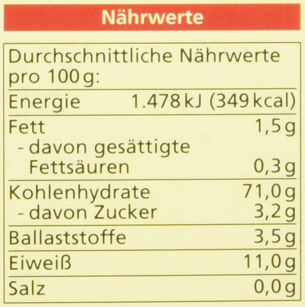 Bio lasagne, 250g