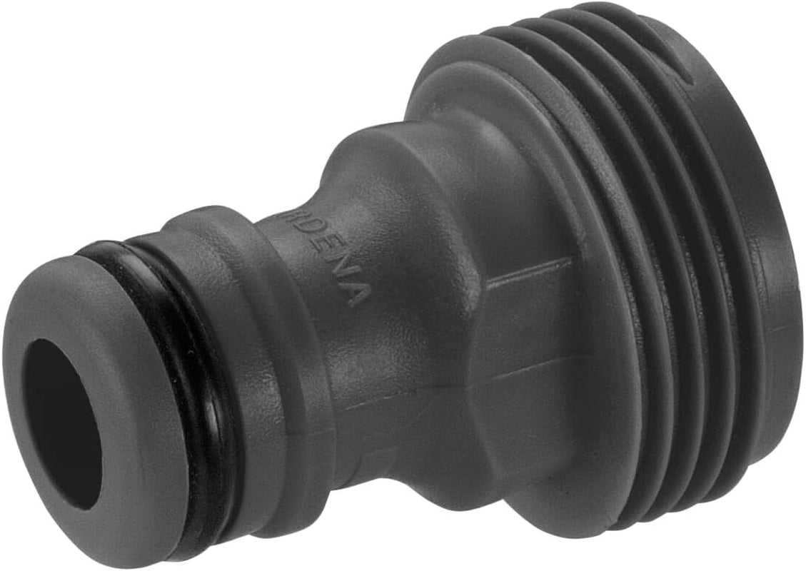 Adaptér pro zařízení Gardena: Připojení k originálnímu systému Gardena pro zavlažovací zařízení s vnitřním závitem, vhodný pro závit 26,5 mm (G 3/4"), krabice (2921-20), černá