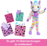 Panenka Barbie Cutie Reveal a doplňky, plyšový obleček Rainbow Zebra a 10 překvapení měnících barvu, řada Color Dream, 39 HRK