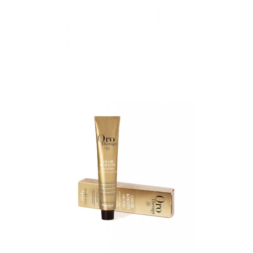 Fanola Oro Therapy Color Keratin 5.0 100ml Barva na vlasy Naty Shop 7 Intenzivní střední blond