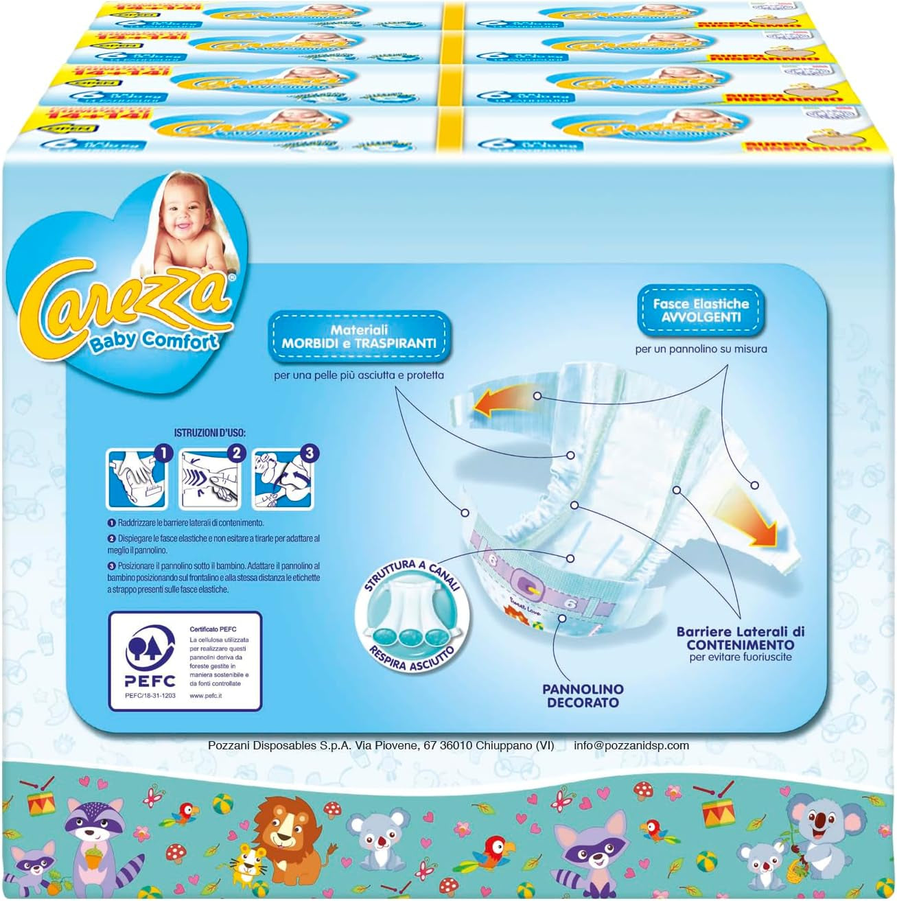 Baby Comfort XXL | Velikost 6 (16-30kg) | 140 plen
