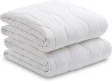 Stupně Home - 4 Estaciones - Severská přikrývka, 180 Cm, 2 přikrývky. Zimní: Vlákna 270 G/M2; Letní 170 Gr/M2-260X240 Cm Peřiny a přikrývky Naty Shop Bílá postel 180 cm