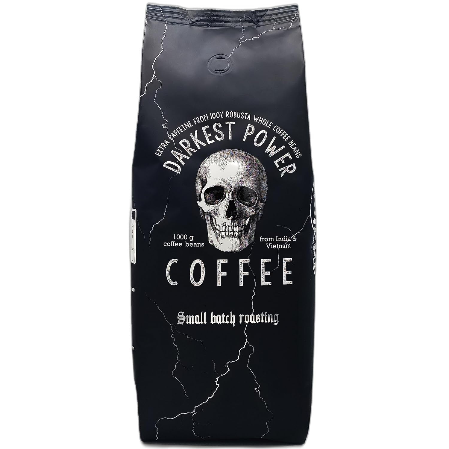 | Kaffeebohnen extra silný | Espresso 100% Robusta | viel Kaffein wenig Säure | 1000g ganze Kaffee Bohnen | geigeint für Plně automatické | se Zufriedenheitsgarantie