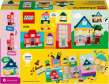 LEGO Classic Kreativní domy, Stavebnice kostek pro děti, Stavebnice 850 kostek, Stavebnice domu s příslušenstvím, Dárek pro chlapce a dívky 4 roky staré 11035 Stavebnic Beuche den LEGO-Store