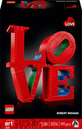 Stavebnice LEGO Art Love pro dospělé Domácí dekorace Dárek k Valentýnu a ke Dni matek pro ženy a muže Kreativní činnost pro milovníky umění a designu 31214 Stavebnice Besuche den LEGO-Store