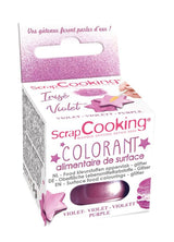 Scrapcooking – Limetkově zelené potravinářské barvivo – Jedlé třpytivé prášky na povrchy – Na dorty, sušenky, makronky, čokoládu a Fudge – Limetkově zelené – 4087