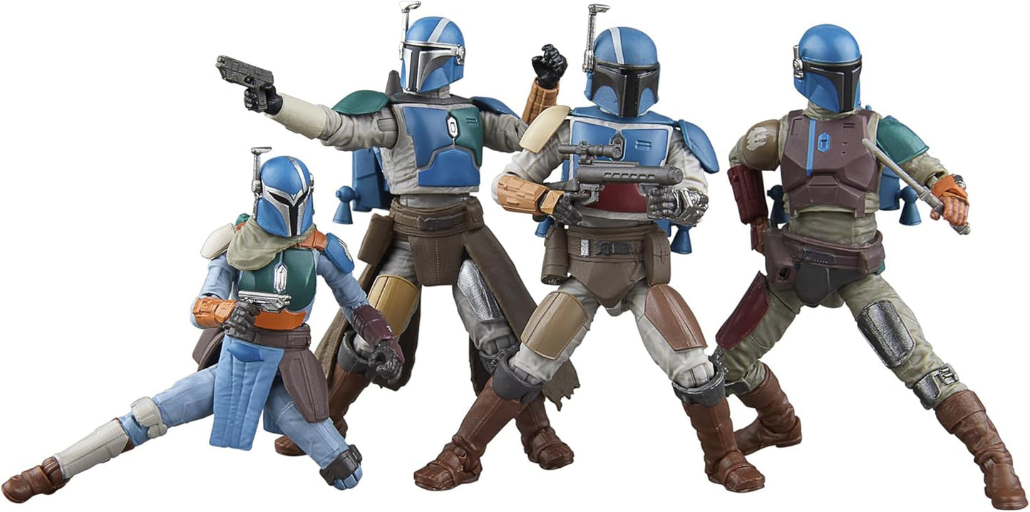Star Wars Vintage kolekce Mandalorian Shriek-Hawk, 4 balení Mandalorian, Měřítko 9,5 cm Akční figurky Naty Shop