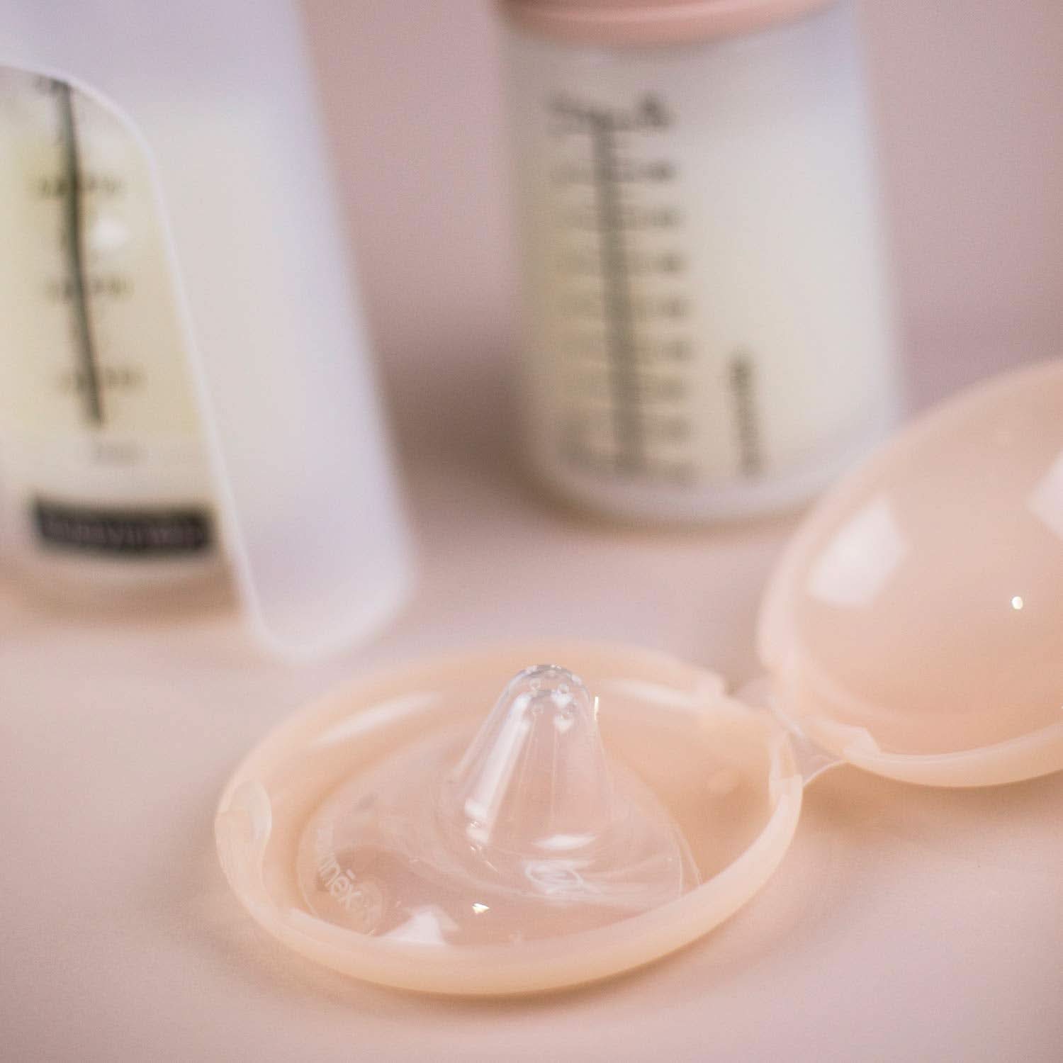 Suavinex Brustpolster Aus Silikon, Größe S, 2 Stück Příslušenství Jídlo a kojení Bebe Naty Shop