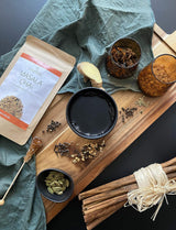Masala Chai čajová směs koření 100g, indické koření na chai čaj nebo chai latte, 100% přírodní, neochucené, Teaclub Tea
