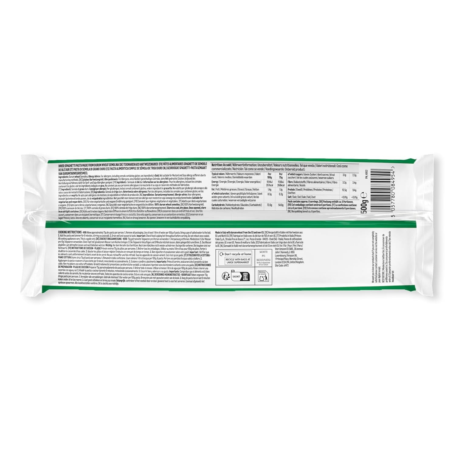 Špagety z Amazonu, 500g