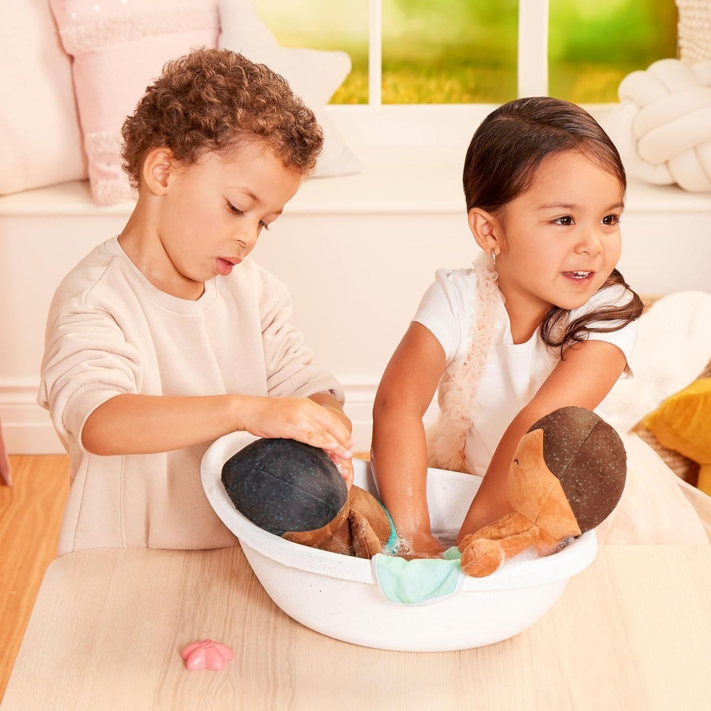 LullaBy – Vanička pro panenky – Souprava do vany – Hračka do vany – Doplňky pro panenky – Realistická vodní hra – Děti 2+