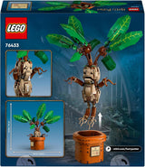 LEGO Harry Potter Magic Potion Plant: Mandrake, hračka rostlin v květináči, kouzelný dárek pro dívky, chlapce a všechny fanoušky, nápaditá dětská herní sada, domácí dekorace 76433 Stavebnice Besuche den LEGO-Store