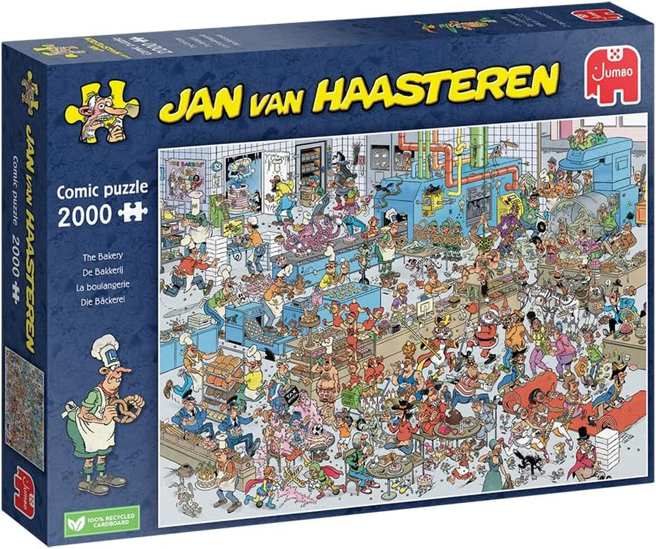 Jan Van Haasteren, The Bakery, skládačka 2000 dílků pro dospělé Puzzle Naty Shop Výchozí název