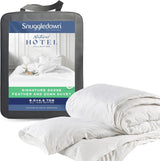 Přikrývka Snuggledown Freshwash Allergy, 13,5 Tog Zimní teplá, Bavlna, Bílá, Jednolůžková Přikrývka Naty Shop King Size 13,5 Tog, Celoroční