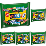 Mixed Minis, Snickers, Bounty, Twix, Milky Way, Čokoláda hromadné balení, Jedno balení (1 x 400 g) (balení 5 ks)