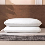 EGO HOME Polštář Paměťová pěna Měkký Ergonomický Polštář na Záda Spáč Polštář na podporu krku S prodyšným a pratelným potahem, Certifikace Oeko-Tex, Polštář na krk 75X35Cm Perne standard Naty Shop