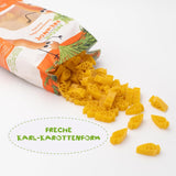 Freche Freunde Bio zeleninové nudle 'mrkev' 25% obsah zeleniny Vegan 6 balení (6 x 300 g)