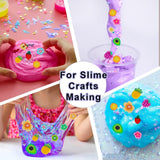 1000 Stk Nagel Obst Scheiben, Nagelkunst Fruchtscheiben Charms Roztomilé Obst-Blumen Charms Mix Set Mini 3D Obstscheibe Nail Art Zum Nagelkunst Handy Deko DIY Schleimbasteln Ornament Scrapbooking