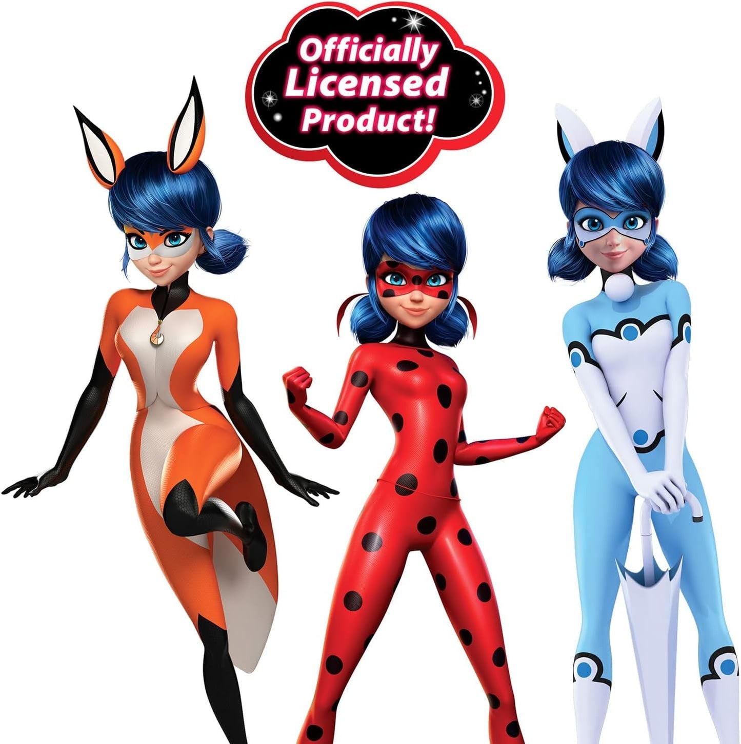 Bandai - Miraculous Ladybug - Panenka Marinette Color Change Surprise - Miraculous Jointed Doll, 26 cm + 3 překvapení - Náhodný model - P50390 Dolls Naty Shop