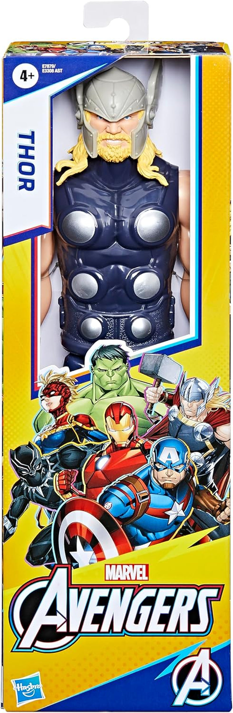 Marvel Avengers Titan Hero Series Blast Gear Thor Akční figurka 30 cm velká hračka pro děti od 4 let Akční figurky Naty Shop