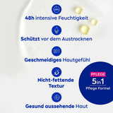 NIVEA Rich Body Milk, intenzivní vyživující tělový krém s mandlovým olejem, 400 ml Sprcha a koupel Naty Shop
