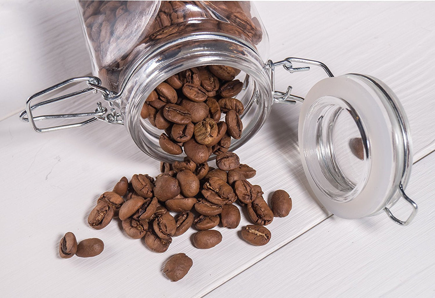Jumbo Kaffee | Elefantenkaffee Maragogype (1000 g, celé Bohnen) - Die größten Bohnen der Welt, ohne Säure, extra mírné