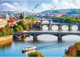 Trefl, Puzzle, Praha, Česká republika, 500 dílků, Premium kvalita, Pro dospělé a děti od 10 let Puzzle Naty Shop