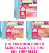 LOL Překvapení! Kouzelný dům se sběratelskou panenkou Squish Sand a Diva – Hrací sada se sběratelskou panenkou, Squish Sand, překvapeními a doplňky – ideální pro dívky od 4 let