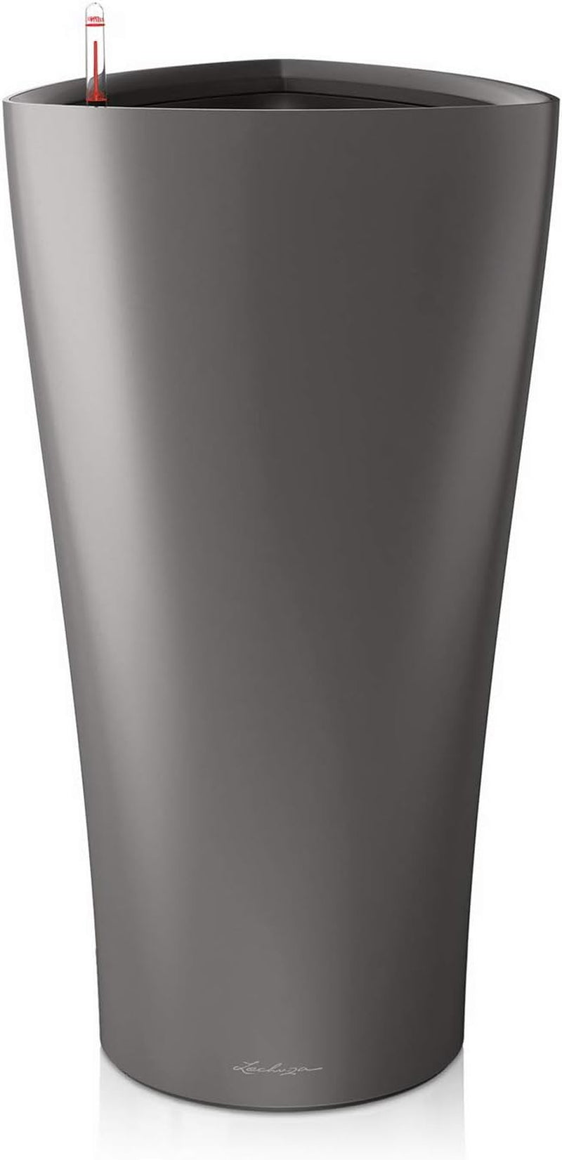 LECHUZA DELTA Premium 30 lesklá bílá 15500