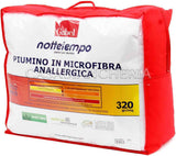 Vidlice Nottetempo péřová bunda z mikrovlákna mikrovlákno velmi hřejivé (2Cm) 120X80X2 Cm Bianco Přikrývky a přikrývky Naty Shop 205X250X2 Cm Mikrovlákno udržuje velmi teplo (2Cm)