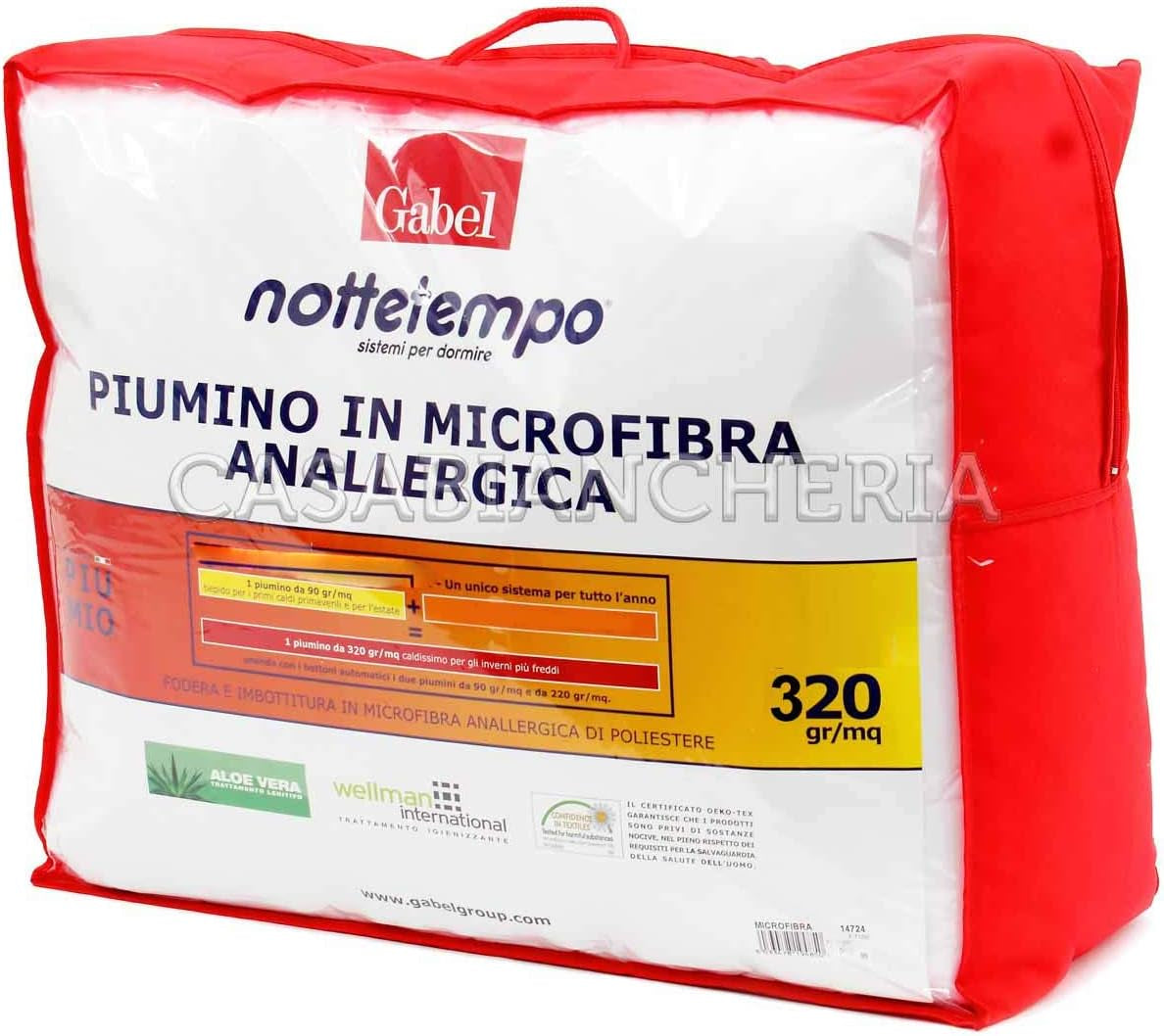 Vidlice Nottetempo péřová bunda z mikrovlákna mikrovlákno velmi hřejivé (2Cm) 120X80X2 Cm Bianco Přikrývky a přikrývky Naty Shop 205X250X2 Cm Mikrovlákno udržuje velmi teplo (2Cm)