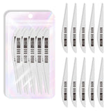 NOVO OVO 360 ks Snadné odtržení Přitisknout na displej na nehty Lepicí list Průhledný oboustranný Nail Art Příloha/balení/skladování/cvičení/příslušenství, 30ks x 12 listů