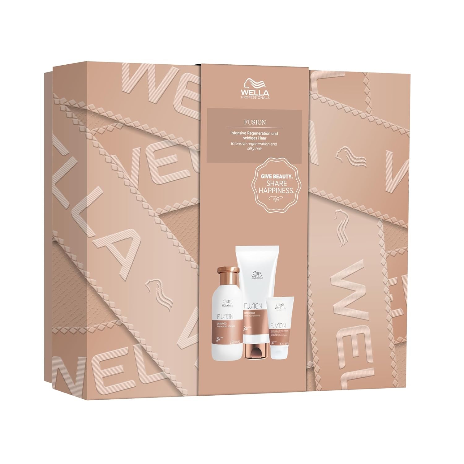 Wella Professionals Fusion Intense Repair - Profesionální péče o poškozené vlasy Wella sprchový a vanový set Advantage
