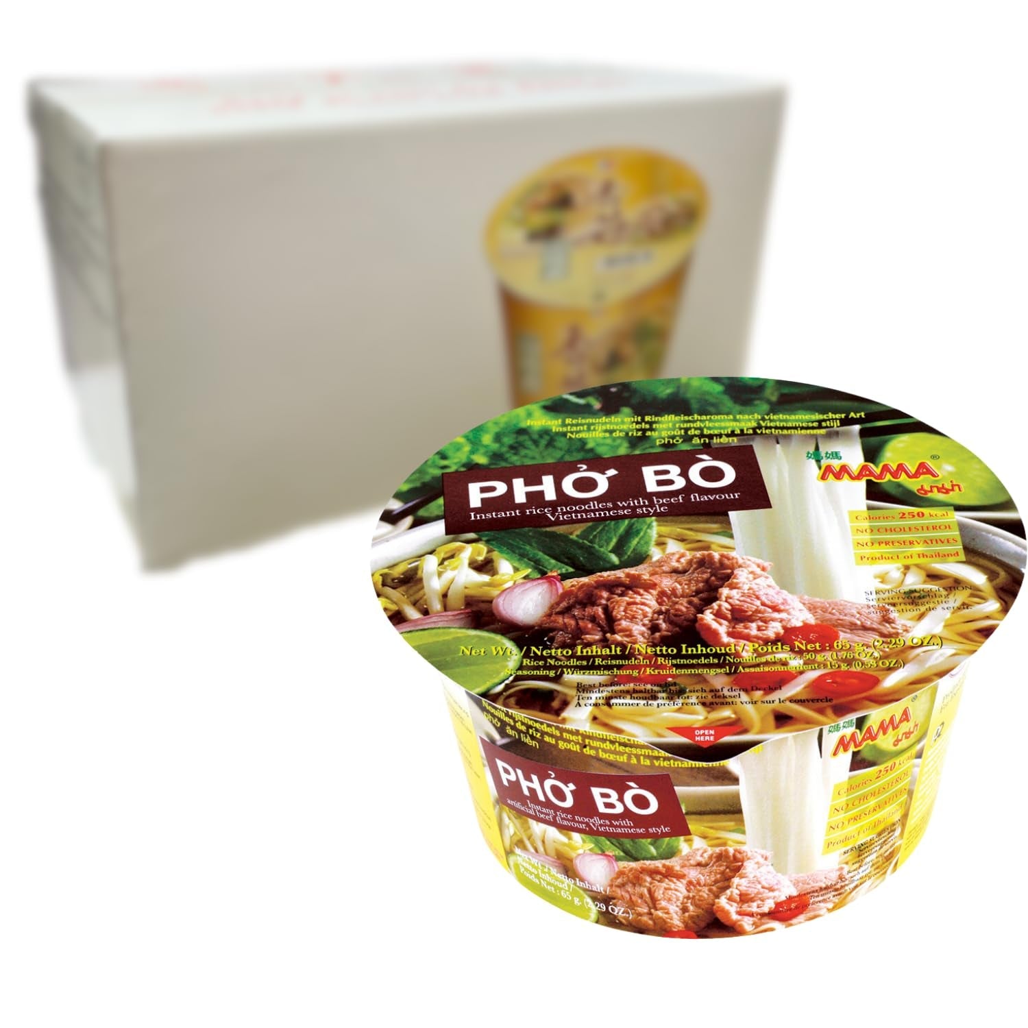 MAMA – Pho Ga miska na instantní rýžové nudle – (1 x 65 g)