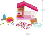 Barbie GRG78 - Mini set se 2 pejsky, boudou a doplňky, dárek pro děti od 3 do 7 let Naty Shop Dolls