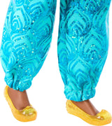 Mattel Disney Princess Toy Jasmine Kloubová módní panenka se třpytivým oblečením a doplňky Dárek pro děti inspirovaný filmem Disney HLW12